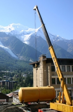 Installation de citerne a fioul en Haute Savoie